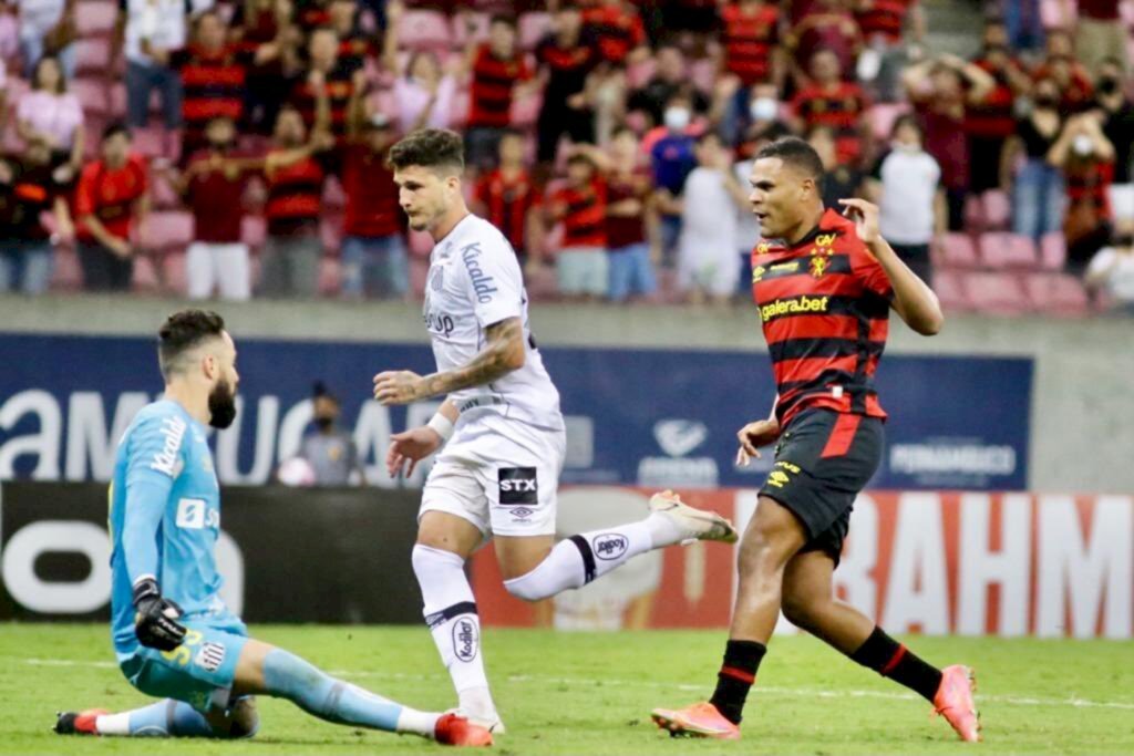 Santos segura o Sport no Recife, empata e deixa o Z4