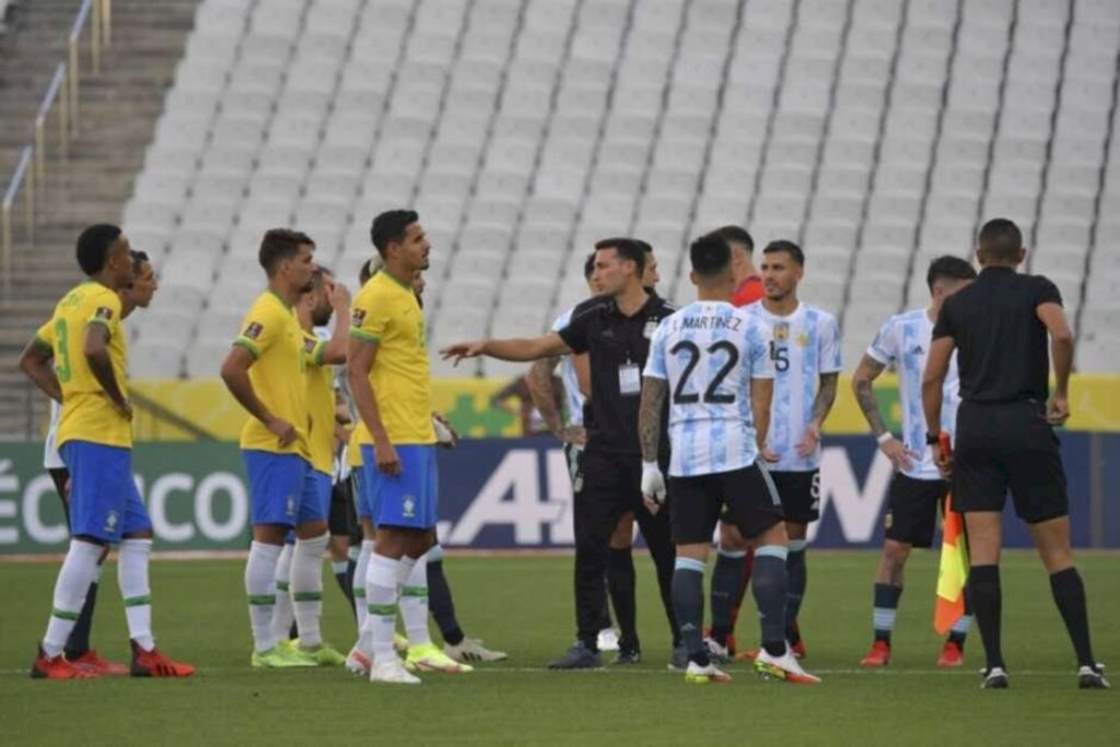 Conmebol suspende jogo entre Brasil e Argentina