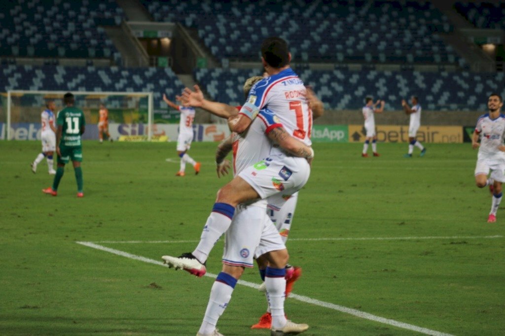 Bahia sai na frente, mas cede empate ao Cuiabá no Brasileiro