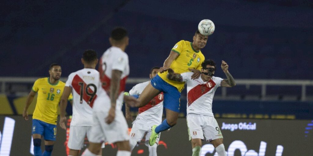 Brasil vence o Peru e esta´na final da Copa América