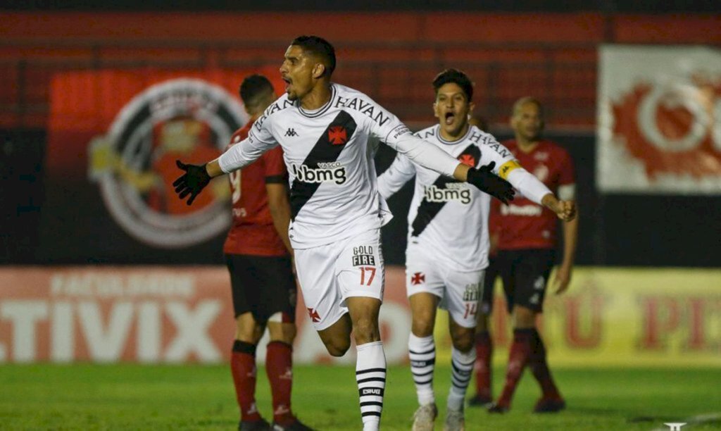 Vasco vira sobre o Brasil-RS e conquista a primeira vitória na Série B