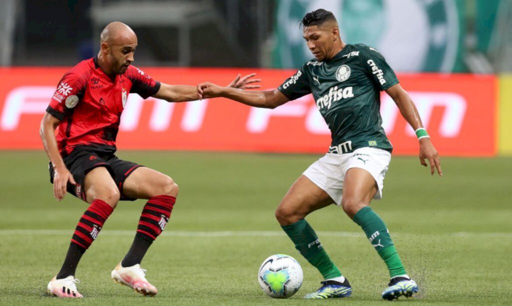 Brasileiro: Palmeiras e Atlético-GO empatam em 1 a 1