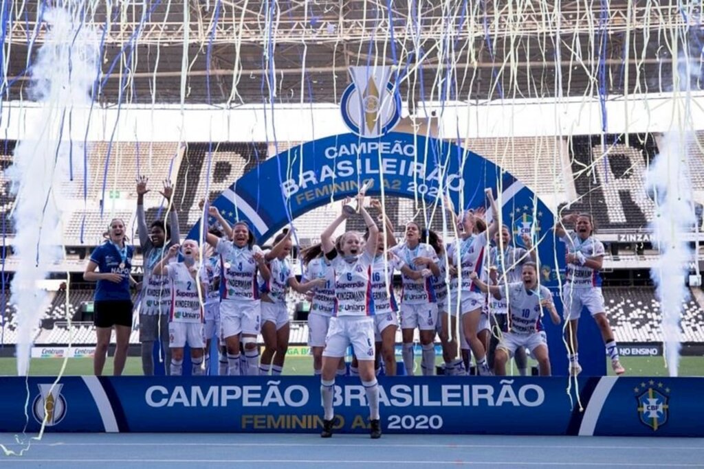 Catarinenses são campeãs do Brasileirão Feminino Série A2