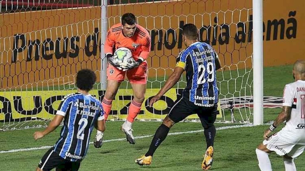 Grêmio segurou São Paulo: 0 x 0