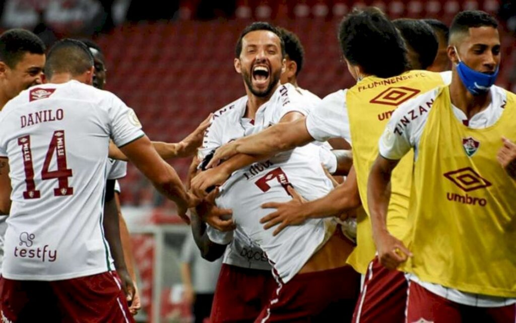 MAILSON SANTANA/FLUMINENSE FC - Fluminense teve gol olímpico de Lucca para empatar o jogo