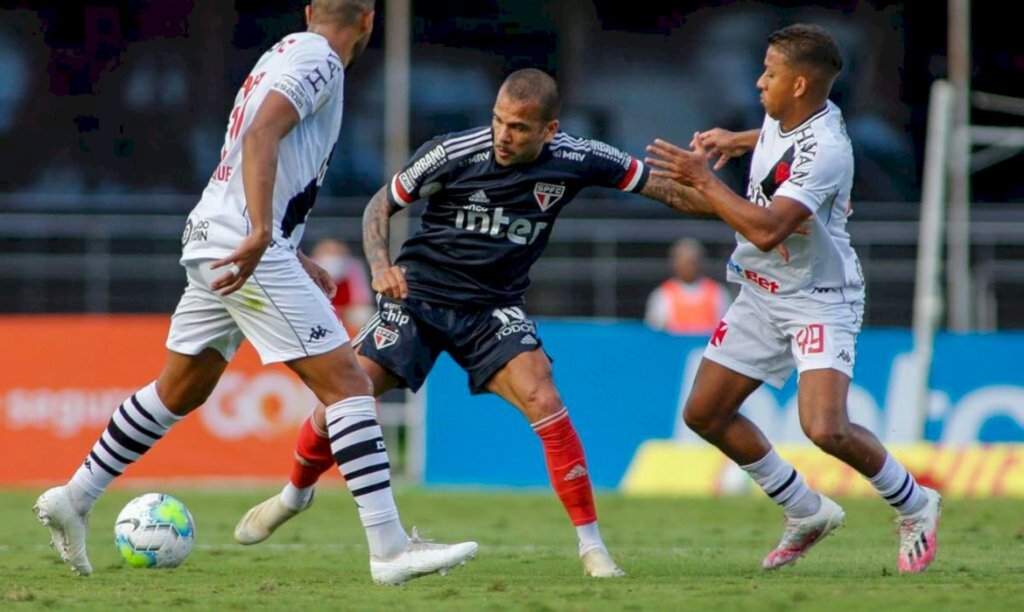 São Paulo e Vasco empatam no Morumbi