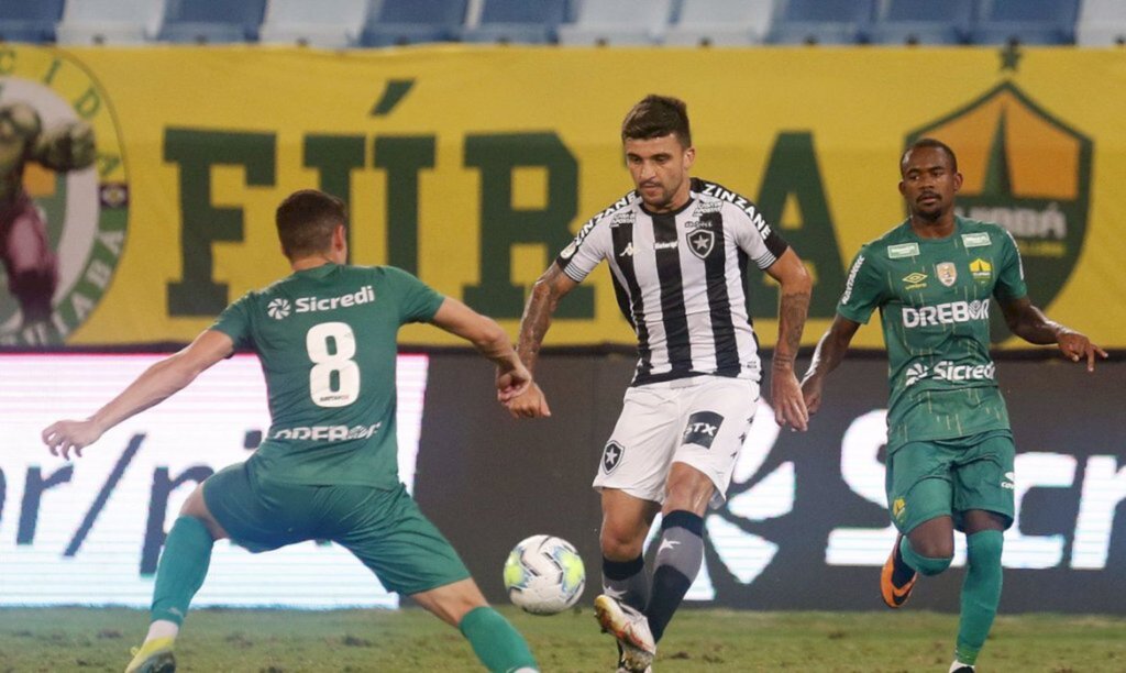 Cuiabá empata com o Botafogo e está nas quartas da Copa do Brasil