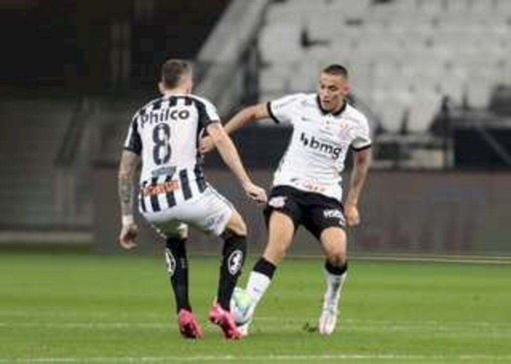 Corinthians e Santos fazem clássico ruim e empatam em 1 a 1