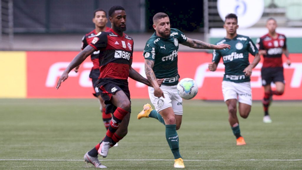 Palmeiras e Flamengo empatam no Allianz Parque