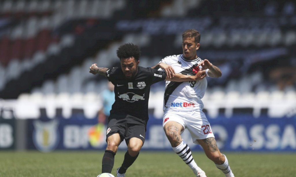 Vasco empata com Bragantino e entra, provisoriamente, no G4