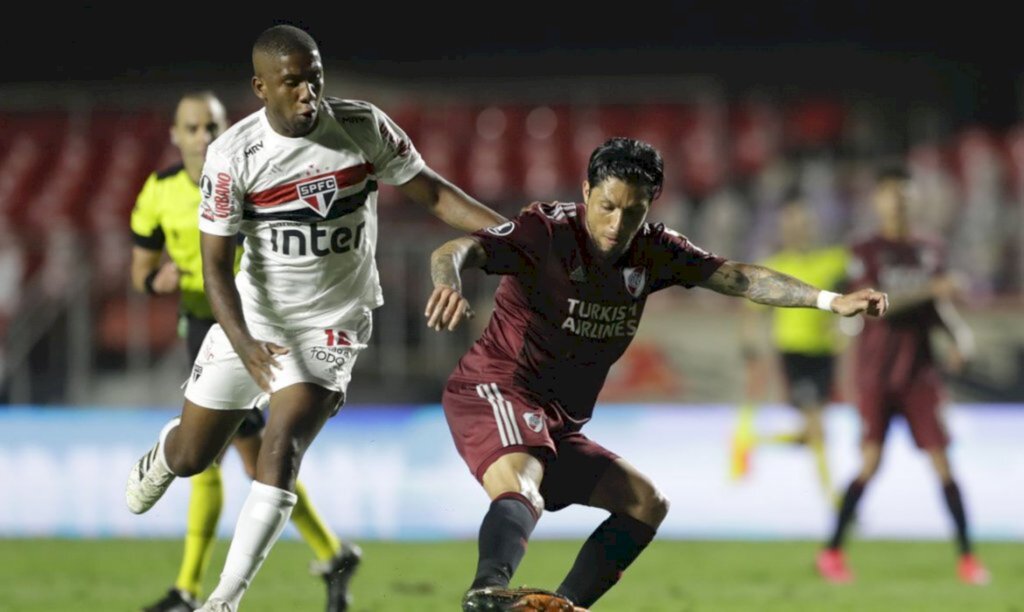 São Paulo empata em 2 a 2 com River Plate