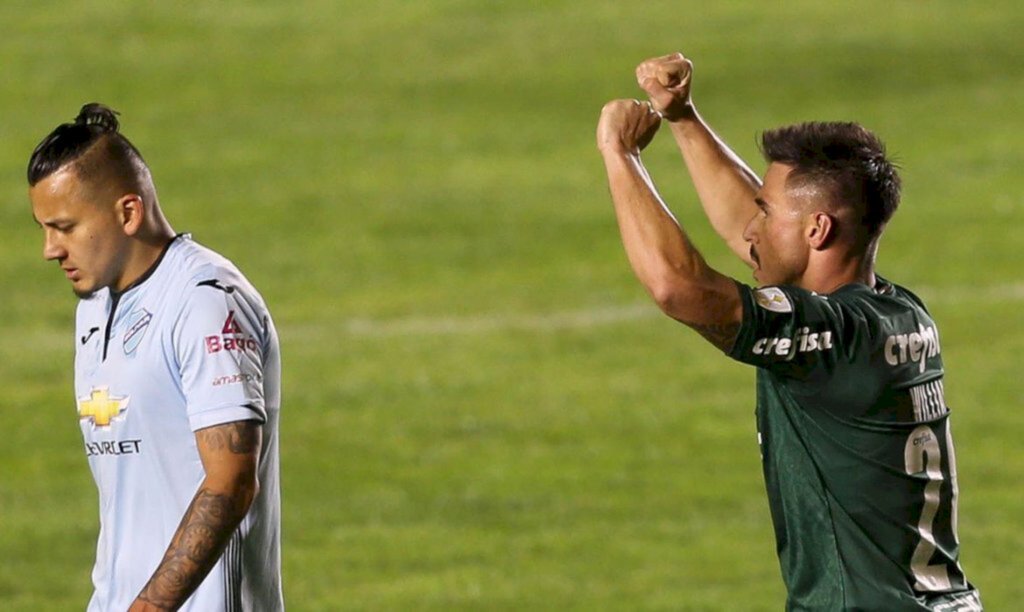 Palmeiras supera altitude de La Paz e segue 100% na Libertadores