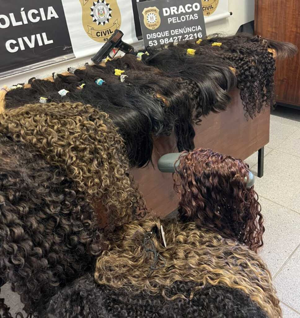 Draco Pelotas prende três envolvidos no roubo de mechas de cabelos
