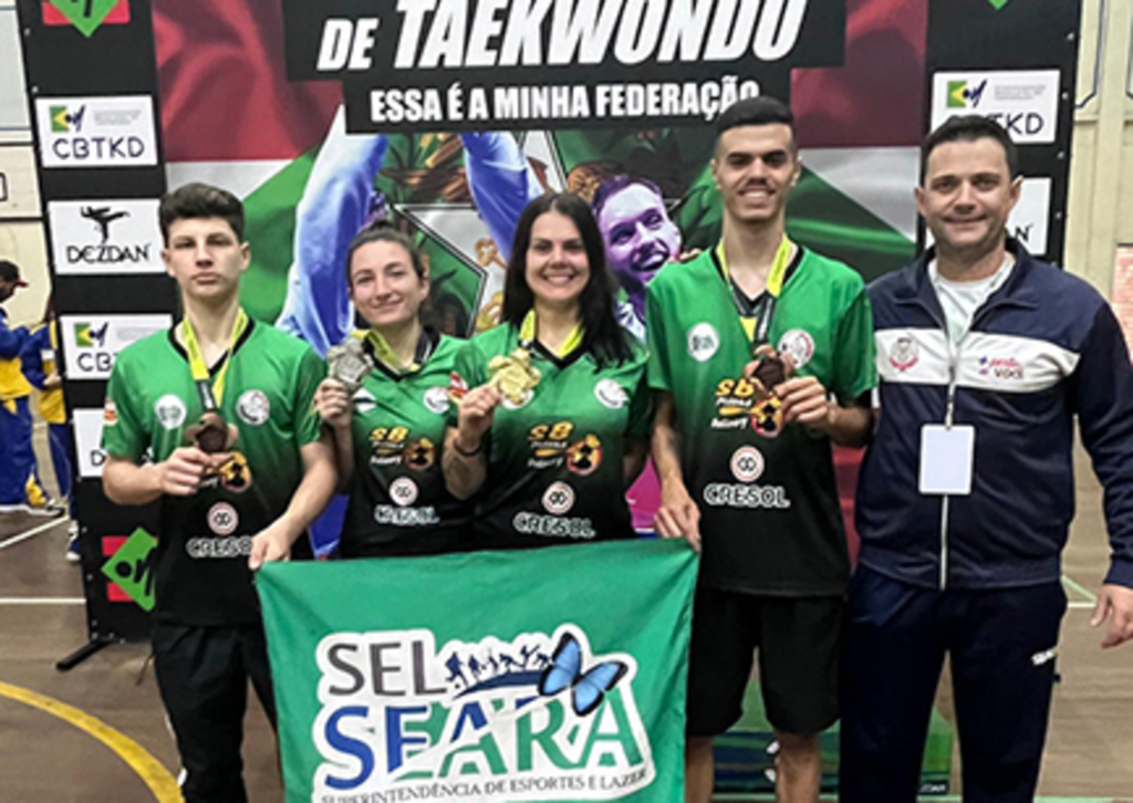  - Medalhistas na Etapa Estadual dos Jogos Abertos de SC