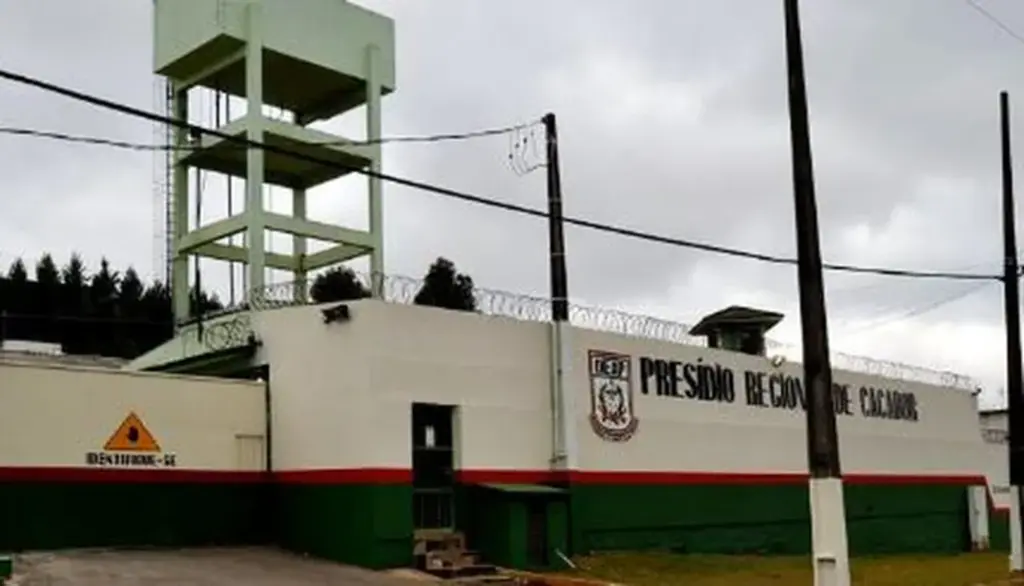  - Presídio de Caçador, no Oeste catarinense — Foto: Divulgação