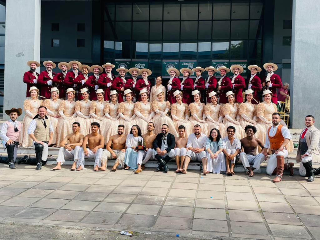 Divulgação - União Gaúcha levou ao evento coreografia baseada nas charqueadas