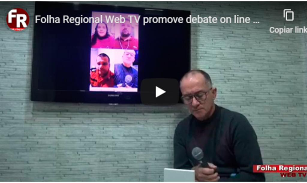 Folha Regional Web TV promove debate on line sobre as queimadas em Jaguaruna