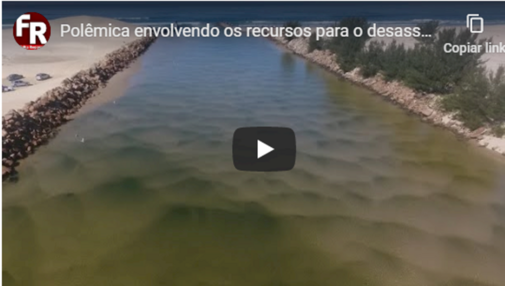Polêmica envolvendo os recursos para o desassoreamento da Barra do Camacho