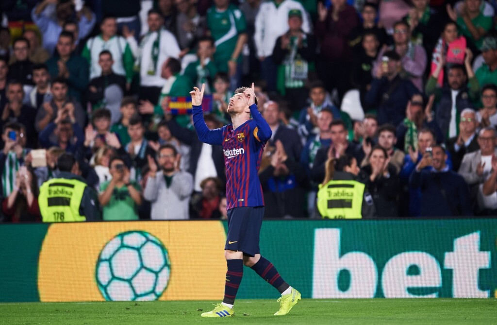 Messi é aplaudido de pé pela torcida do Betis: 'Nunca havia sido ovacionado assim'