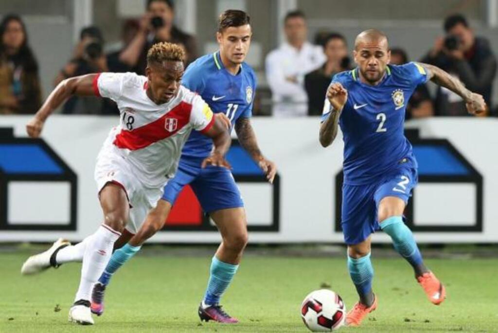 Divulgação - Brasil e Peru fizeram um jogo bem equilibrado em Lima