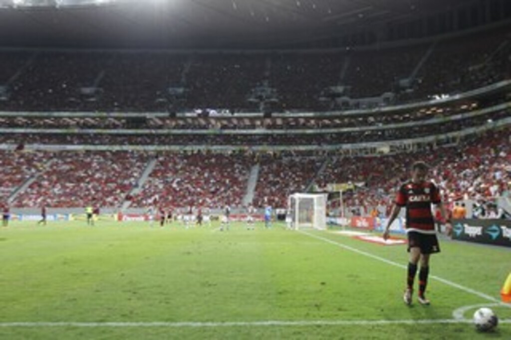 Gilvan de Souza/Site oficial do Flamengo - Mancuello no Fla-Flu de Brasília