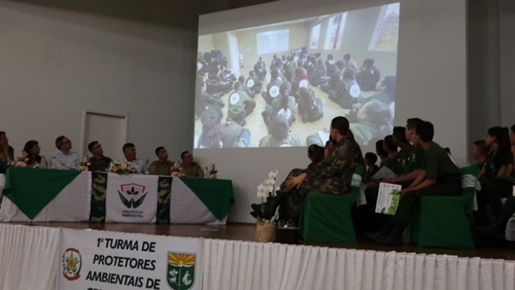 Polícia Militar Ambiental forma novos Protetores Ambientais em Cerro Negro