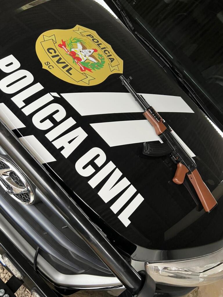 Polícia desvenda ameaça de ‘fuzil’ apontado para escola no Vale do Itajaí