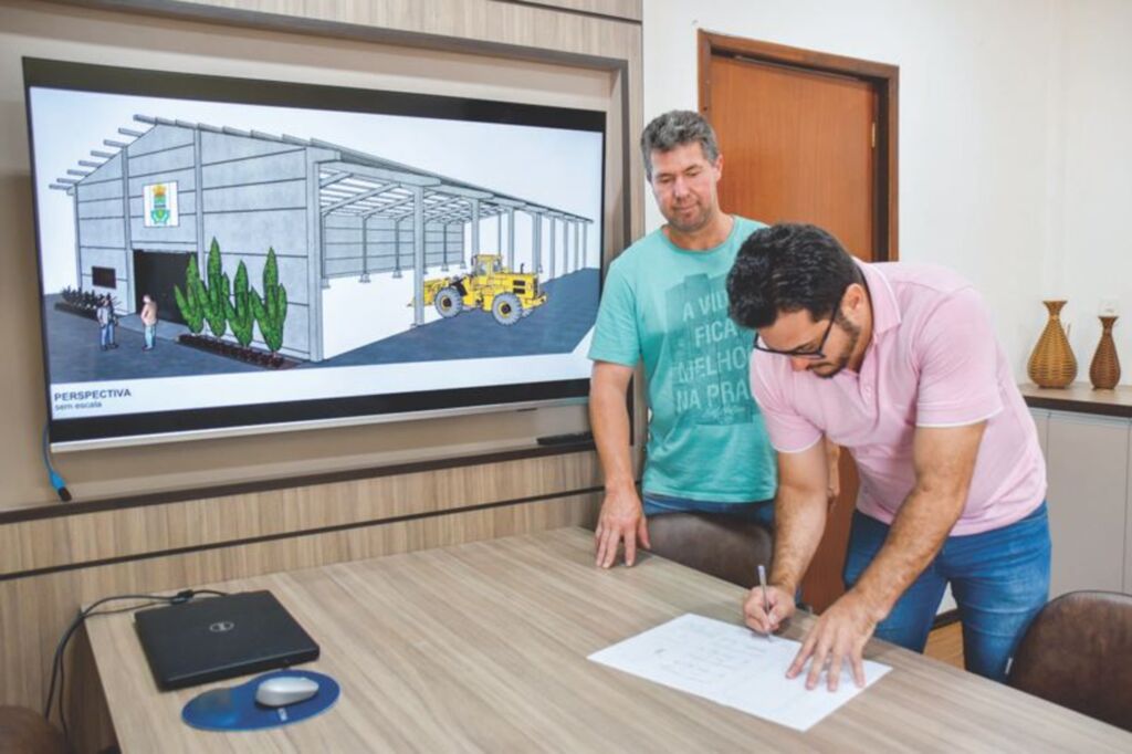Uma nova sede com espaço adequado para a Secretaria de Transportes e Obras