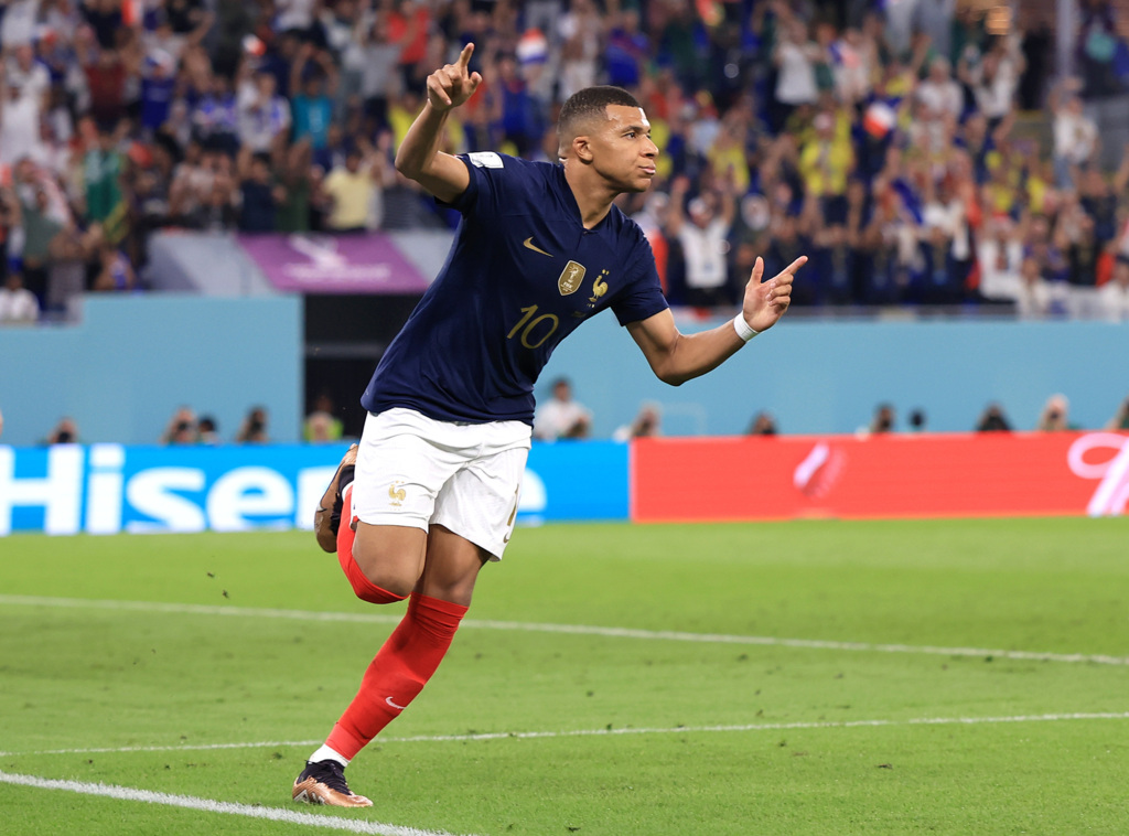 Foto: Divulgação - Fifa - Perto de completar 24 anos, atacante do PSG já soma sete gols em Copas pelos Bleus