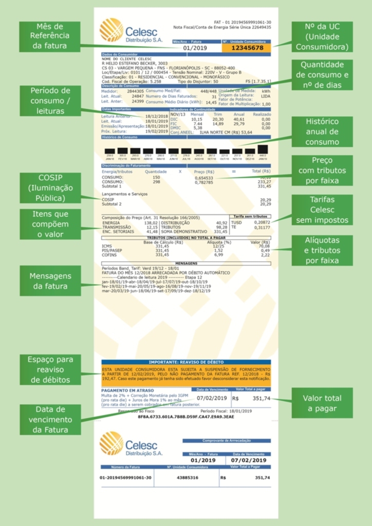 Saiba como tirar a segunda via da fatura da Celesc - Folha Regional Web TV