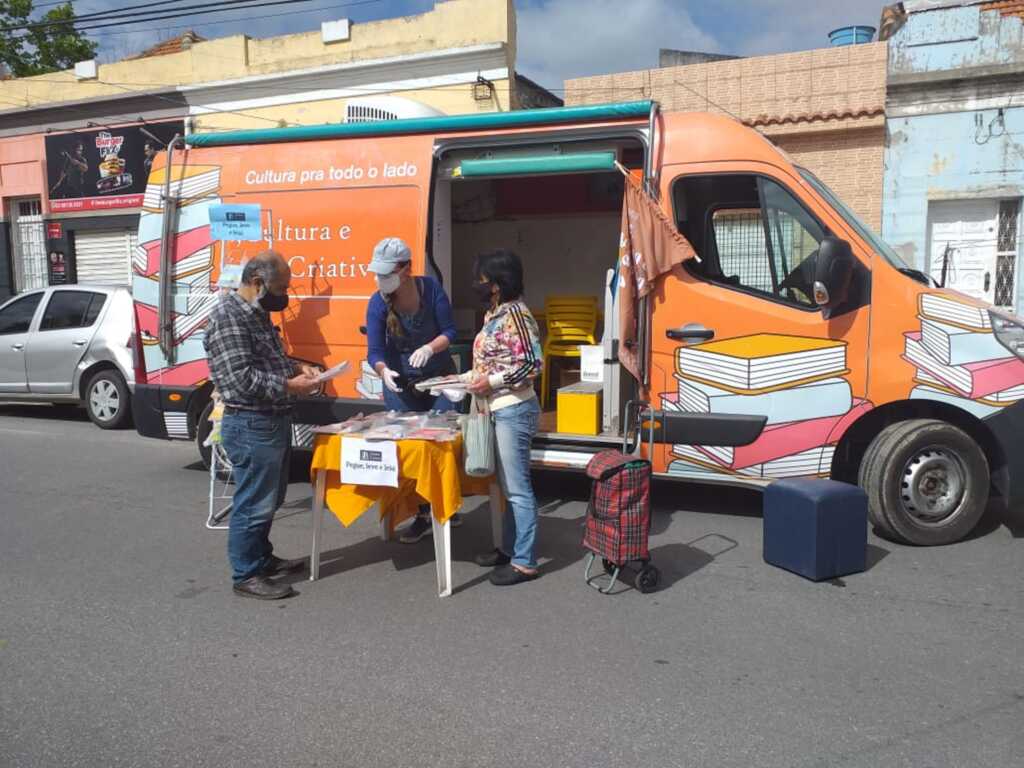 Foto: divulgação - DP - Furgão segue em atividade percorrendo o município e participando de eventos, principalmente feiras livres