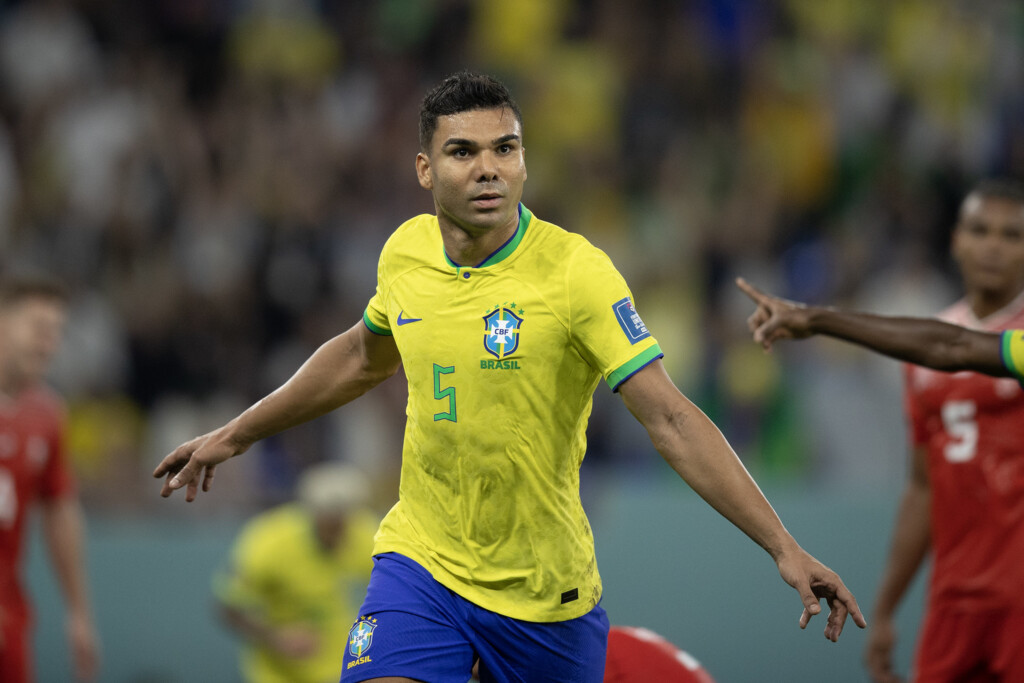 (Foto: Lucas Figueiredo - CBF) - Camisa 5 marcou o gol da vitória aos 37 minutos do segundo tempo