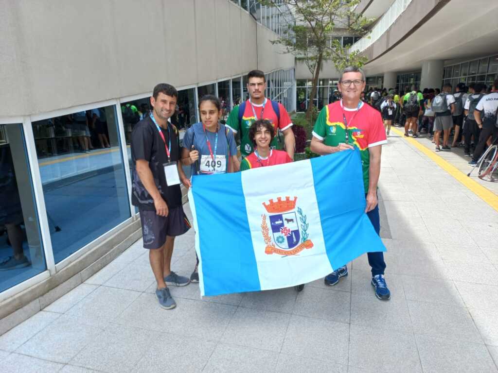 Foto: Divulgação - Smed - Entre equipe técnica e paratletas, Secretaria de Educação e Desporto da Prefeitura de Pelotas marcou presença na maior disputa paralímpica de nível escolar do mundo