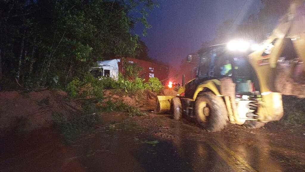 Serra Dona Francisca, no Norte do Estado, está interditada