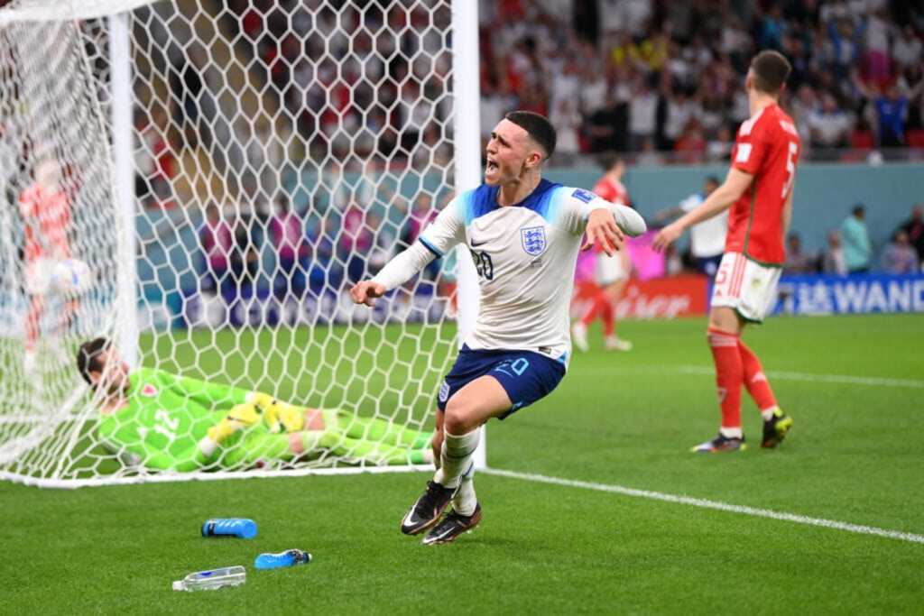(Foto: Divulgação) - Jogador do Manchester City marcou o segundo dos ingleses