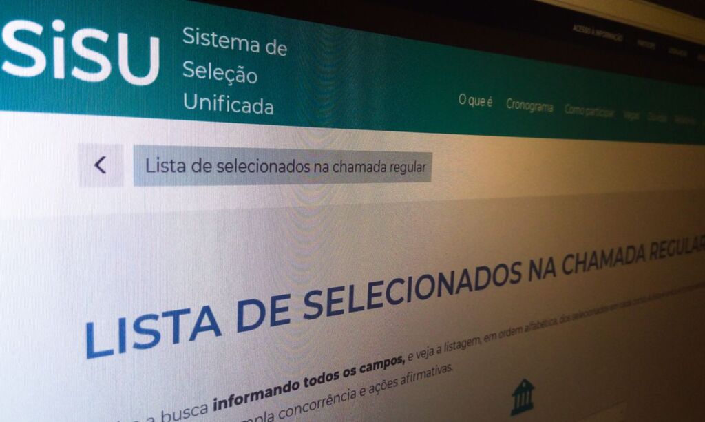 Começam nesta quarta as matrículas da primeira chamada do Sisu