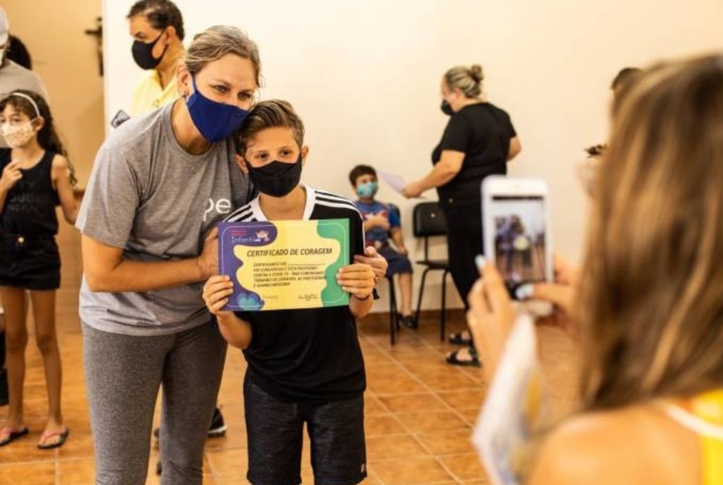 Prefeita Paula acompanha ‘Dia C’ de vacinação infantil