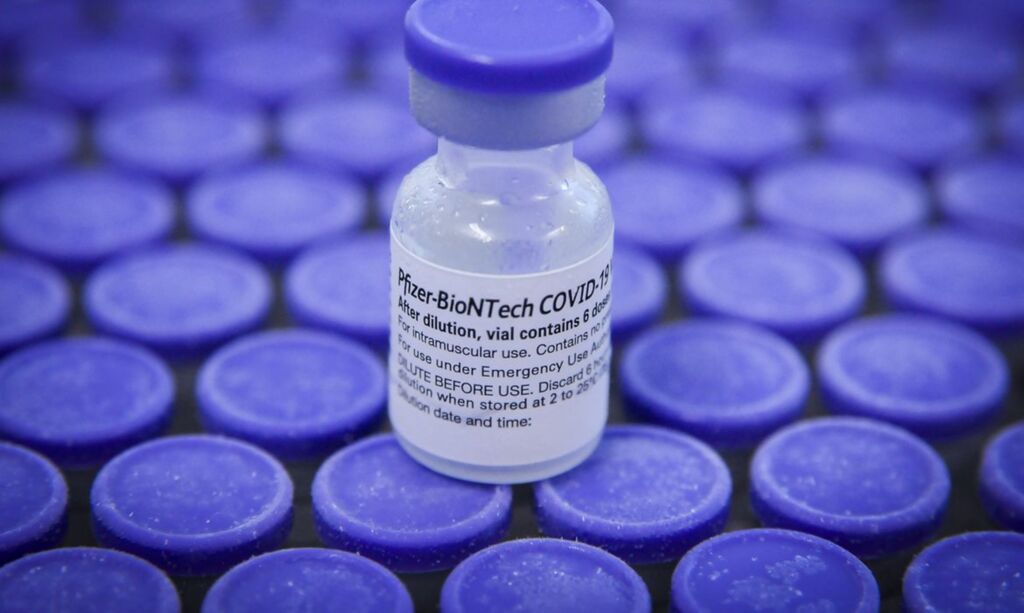 Brasil recebe mais 1,1 milhão de doses da Pfizer