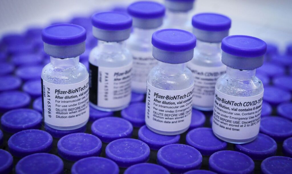 País recebe mais 1,7 milhão de doses da Pfizer