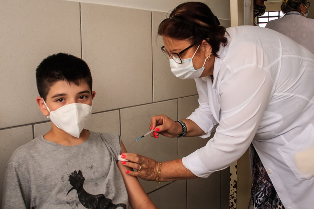 Vacina para crianças em cinco UBSs