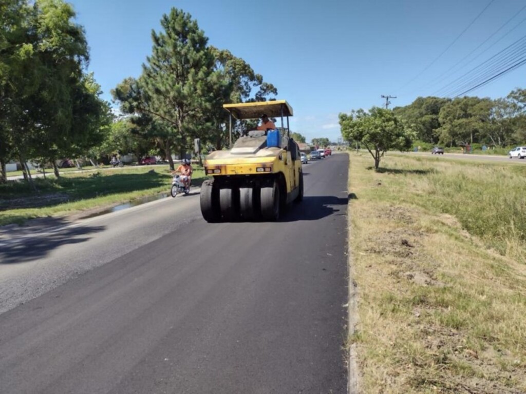 Obras na ERS-734 beneficiam veranistas no sul do RS