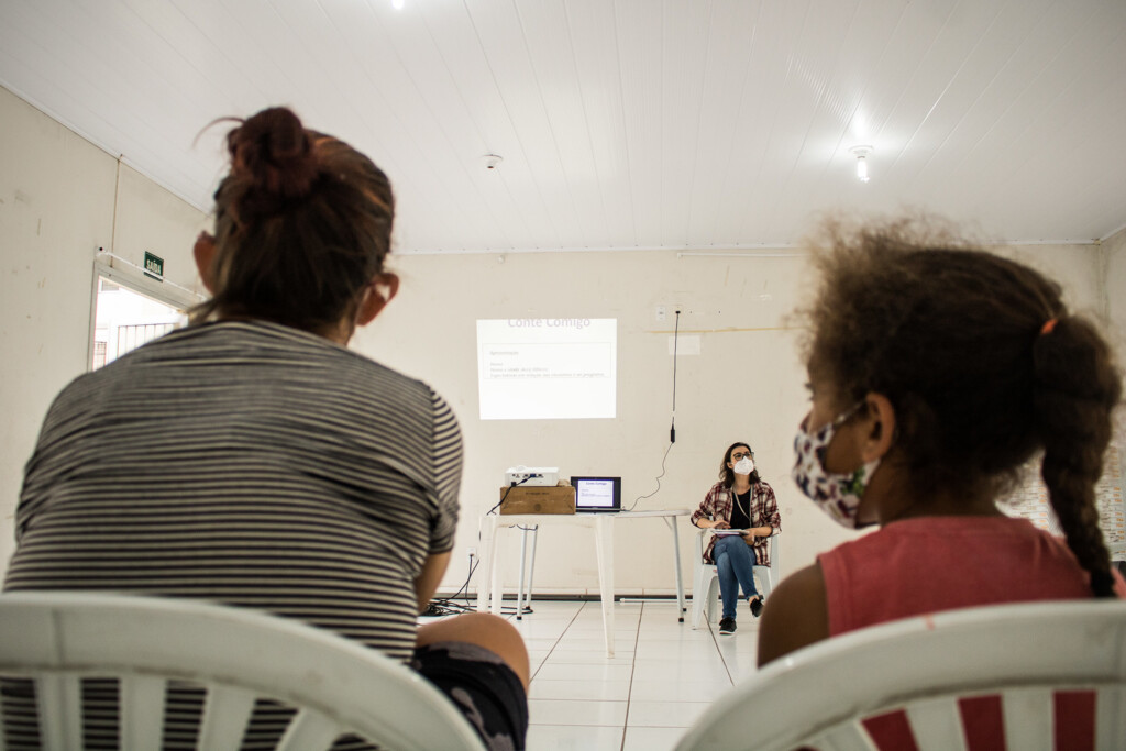 Conte Comigo chega  ao Residencial Azaleia