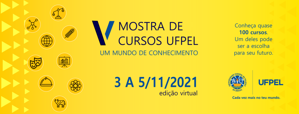 UFPel realiza 5ª Mostra de Cursos na próxima semana