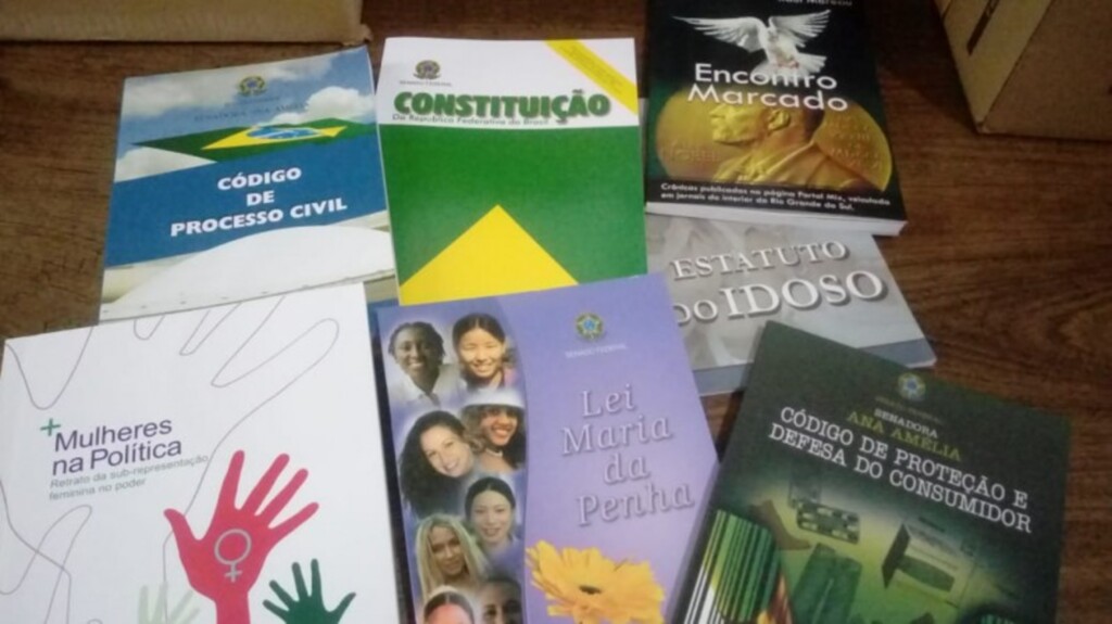 Sistema de Bibliotecas Públicas entrega kits de livros para instituições