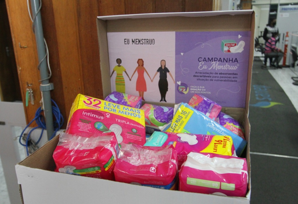 Para combater a pobreza menstrual