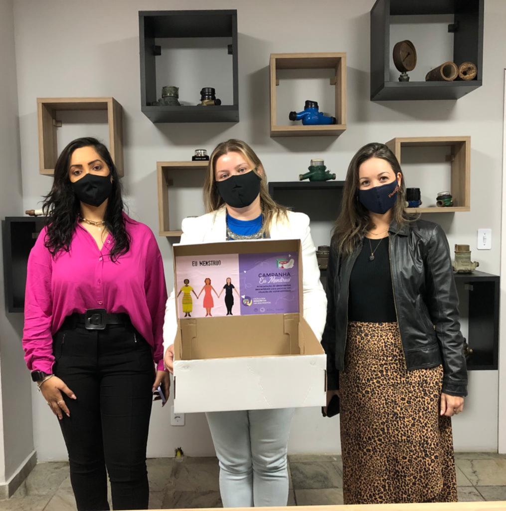 Sanep adere à Campanha Eu Menstruo e vira ponto de arrecadação