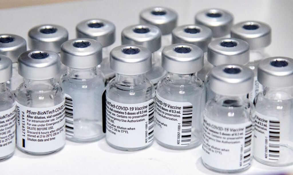 Pfizer entrega 8,97 milhões de novas doses ao Brasil