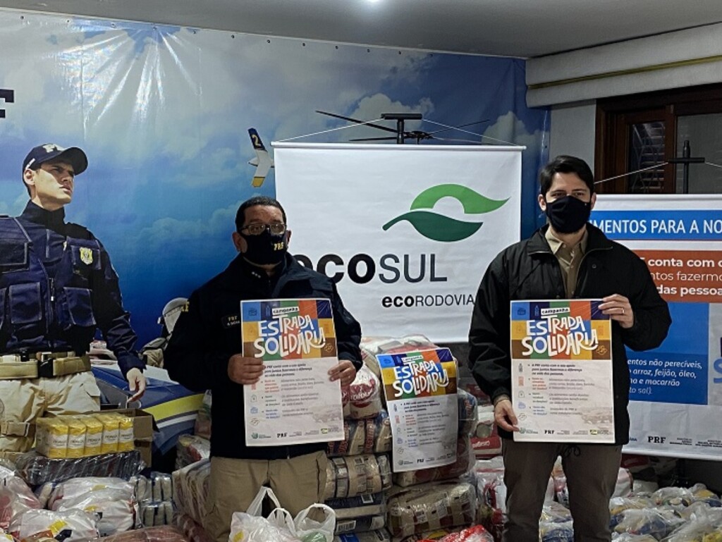 Ecosul doa uma tonelada de alimentos para 