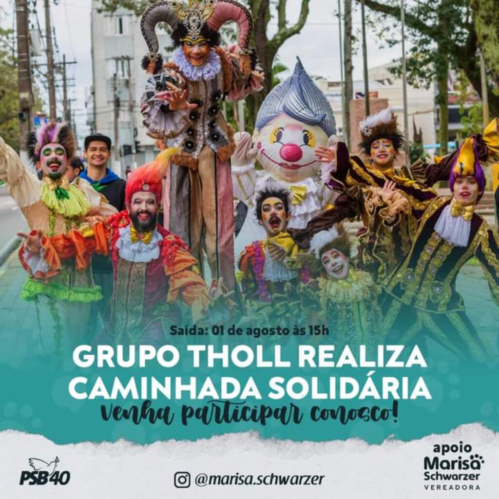Tholl vai às ruas para campanha solidária
