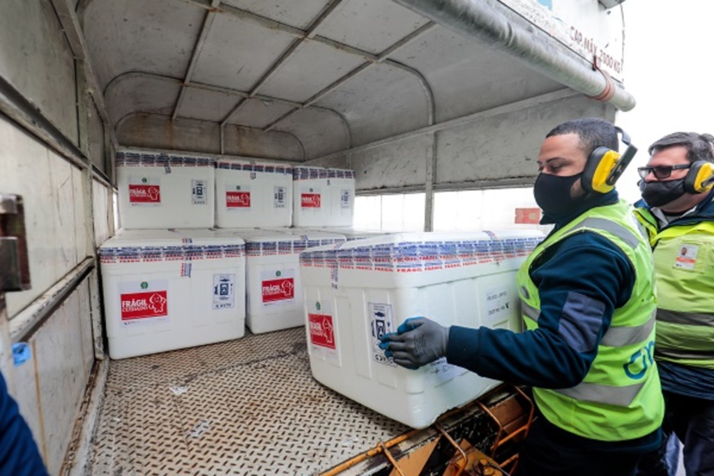 Zona Sul recebe mais de 16 mil doses da CoronaVac